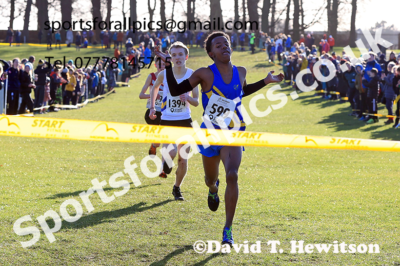 Boys under-15s 2025 Northern Cross Country Champs, Tatton Park, Knutsford, Cheshire. Photo: David T. Hewitson/Sports for All Pics
